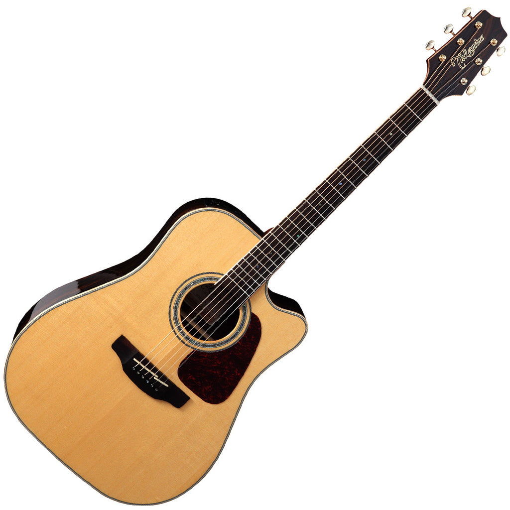 Takamine G 90 Series Dreadnought Cutaway Acoustic Electric in Ziricote - GD90CEZC