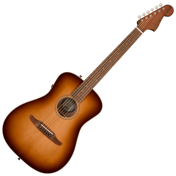Fender Malibu Classic Cutaway Acoustic Electric in Aged Cognac Burst w/Bag - 0970923137