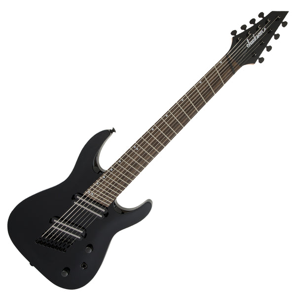 Jackson DKAF8 8 String Multi Scale Electric Guitar in Gloss Black - 2916183503