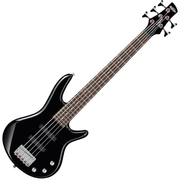 Ibanez Gio SR miKro Short Scale 5 String Electric Bass in Black - GSRM25BK