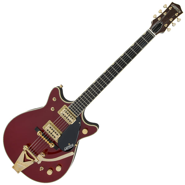 Gretsch G6131T62 Vintage Select '62 Jet Bigsby in Vintage Firebird Red Electric Guitar w/Case - 2401912845