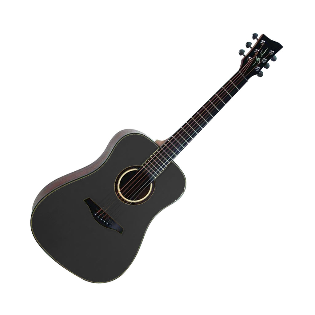 Jay Turser JTA53SBK 3/4 Steel String Acoustic Guitar in Satin Black