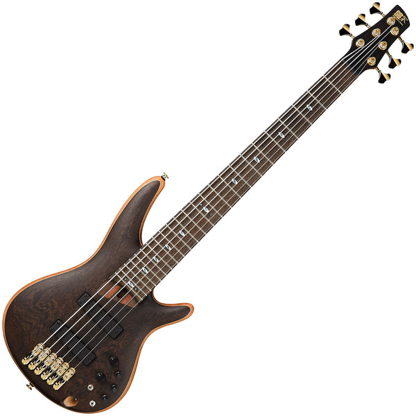 Ibanez SR Prestige Wenge 6 String Electric Bass in Oil Finish - SR5006OL