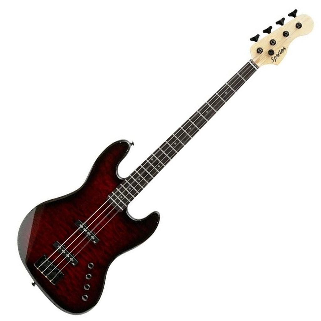 Spector CODA4PROBC Coda 4 Pro Bass Guitar in Black Cherry Gloss