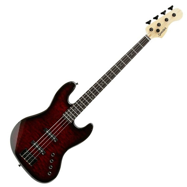 Spector CODA4PROBC Coda 4 Pro Electric Bass in Black Cherry Gloss