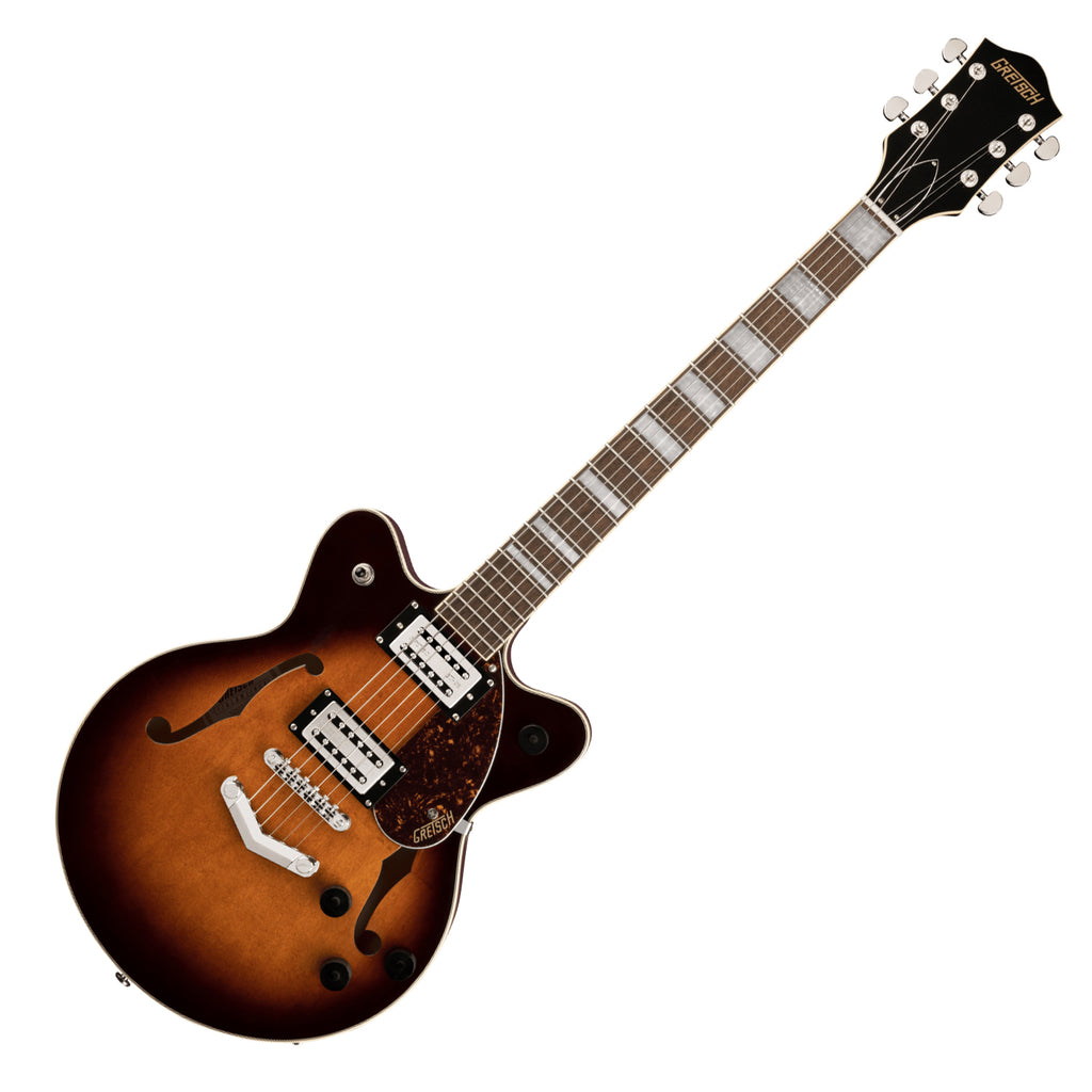 Gretsch G2655 Streamliner Electric Guitar JR Center Block Semi Hollow Body Doublecut in Forge Glow Maple - 2816400597