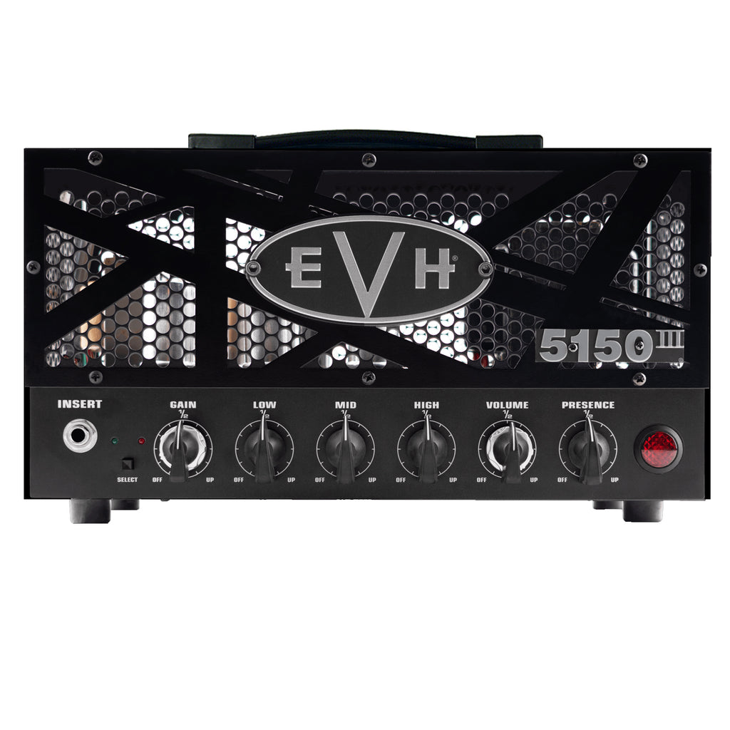 EVH 5150III 15w LBX-S Tube Guitar Amplifier Head in Black Stealth - 2256020000
