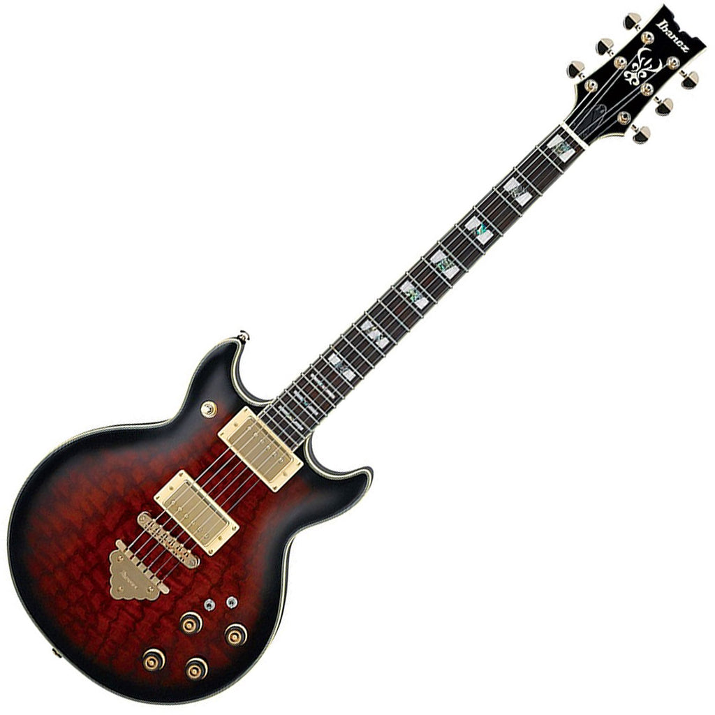 Ibanez Artist Electric Guitar in Dark Brown Sunburst - AR325QADBS