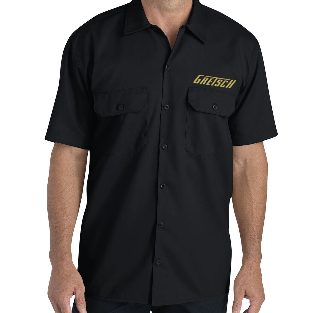 Gretsch Workshirt Logo Pro Series Black 2XL - 9227767806