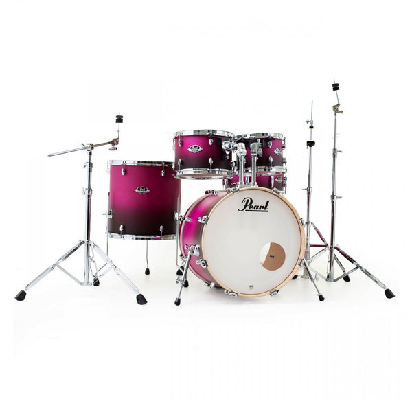 Pearl Export Lacquer 5 Piece Drumkit in Raspberry Sunset with HWP830 Hardware Pack - EXL725SPC217