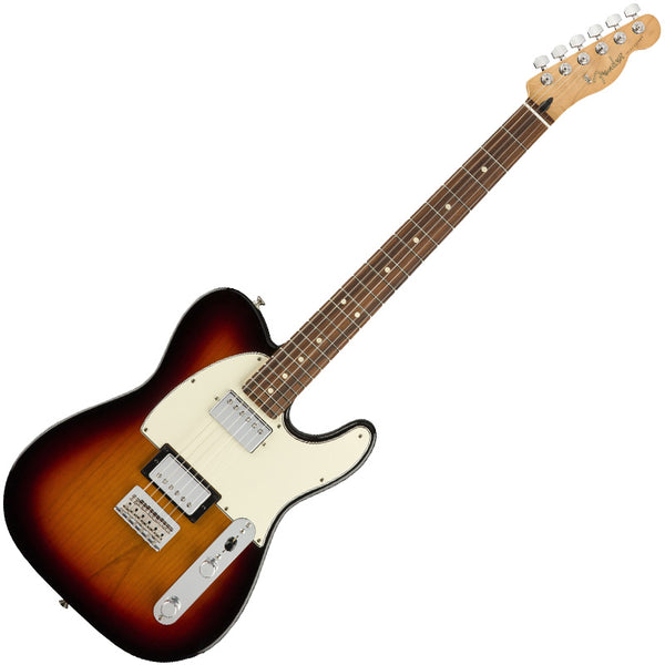 Fender Player Telecaster Electric Guitar HH Pau Ferro in 3 Tone Sunburst -0145233500