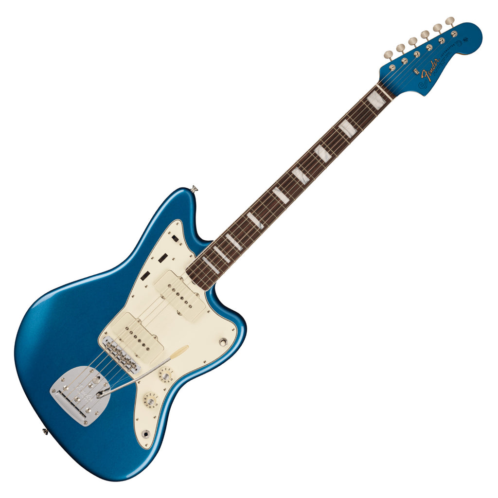 Fender American Vintage II 66 Jazzmaster Electric Guitar Rosewood in Lake Placid Blue w/Vintage-Style Case - 0110340802
