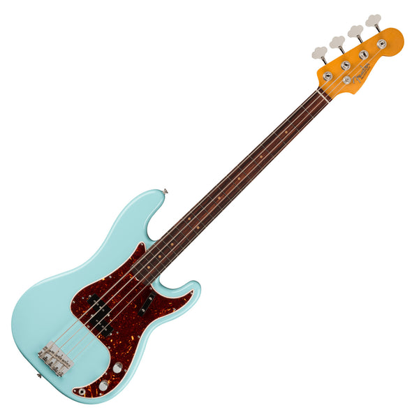 Fender American Vintage II 60 P-Bass Electric Bass Rosewood in Daphne Blue w/Vintage-Style Case - 0190160804