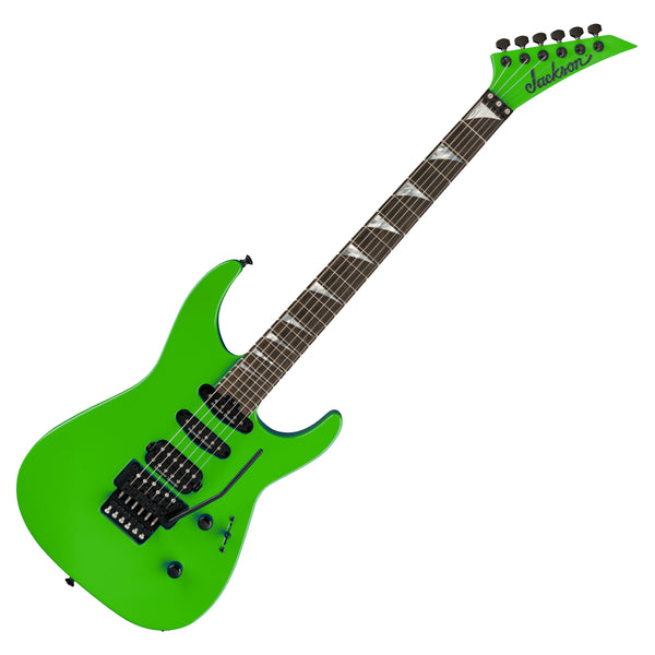 Jackson American Series Soloist SL3 Electric Guitar in Satin Slime Green w/Case - 2802601825