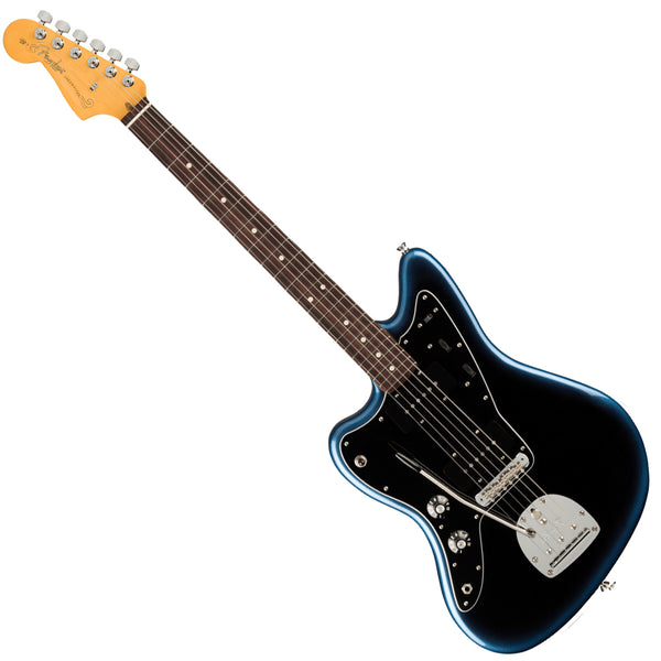 Fender Left Hand American Professional II Jazzmaster Electric Guitar Rosewood in Dark Night w/Case - 0113980761