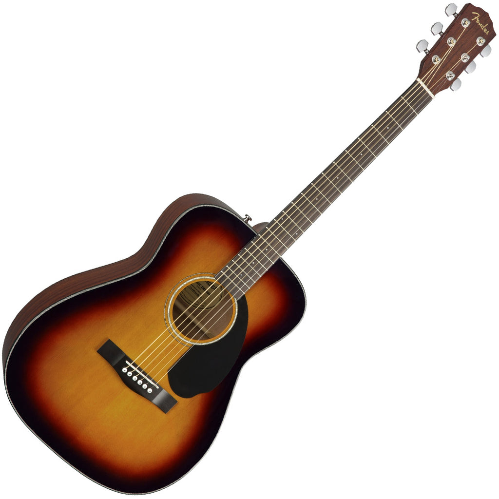 Fender CC-60S Concert Spruce Top Acoustic Guitar in Sunburst - 0970150032
