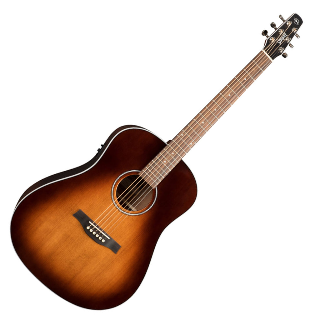 Seagull Maritime Acoustic Electric SWS Maho GT w/Fishman Presys II In Burnt Umber - 051939