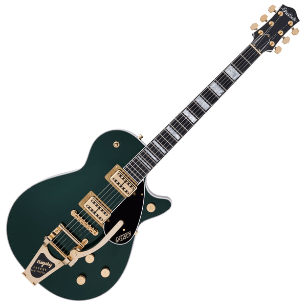 Gretsch G6228TG PE JET ELECTRIC GUITAR BROAD TRON BIGSBY in CADILLAC GREEN w/Case - 2403400848