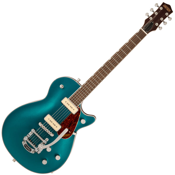 Gretsch G5210T-P90 Electromatic Jet Two Electric Guitar w/2 x P90 & Bigsby in Petrol - 2507190548