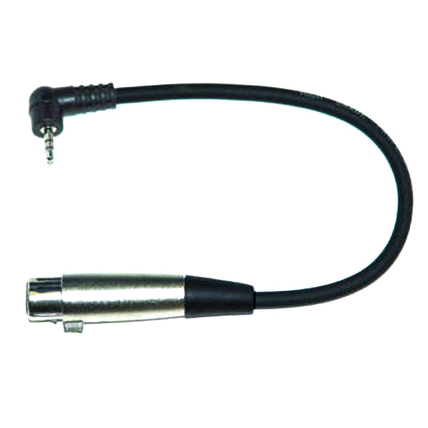 Apex AA20 1' XLR Female to Angled TRS Male Cable