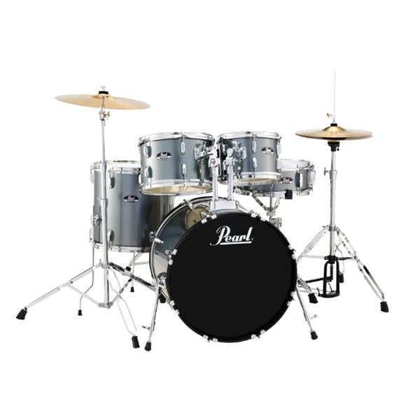 Pearl Road Show 5 Piece Drum Kit in Charcoal Metallic - RS505CC706