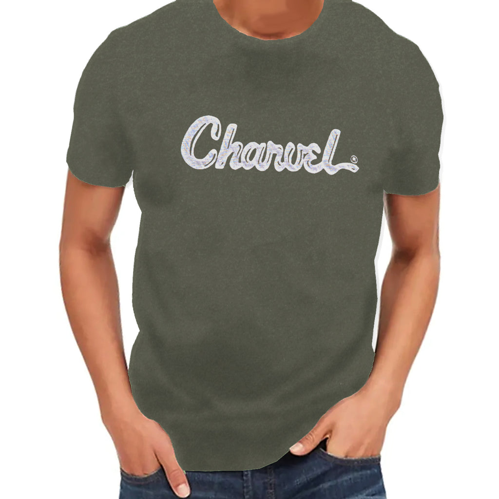 Charvel Toothpaste Logo T-Shirt Heather Green Large - 9928724606