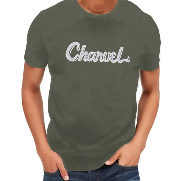 Charvel Toothpaste Logo T-Shirt Heather Green Medium - 9928724506