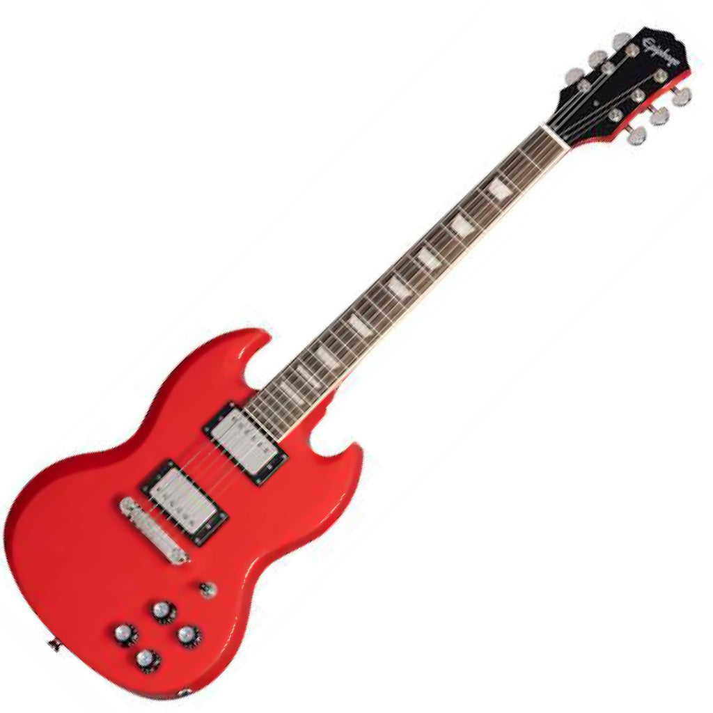 Epiphone Power Player SG Travel Electric Guitar in Lava Red w/Bag & Acc - ES1PPSGRANH