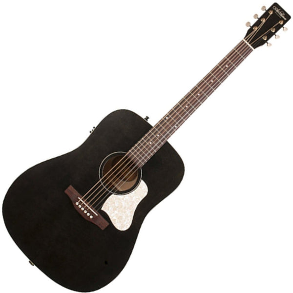 Art & Lutherie Americana Acoustic Electric Faded Black Presys II In Faded Black - 051717