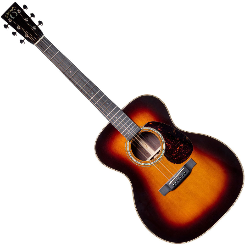 Martin 00028 Brooke Ligertwood Left Handed Acoustic Guitar in Sunburst w/Case - OOO28LBRKLGTWDS