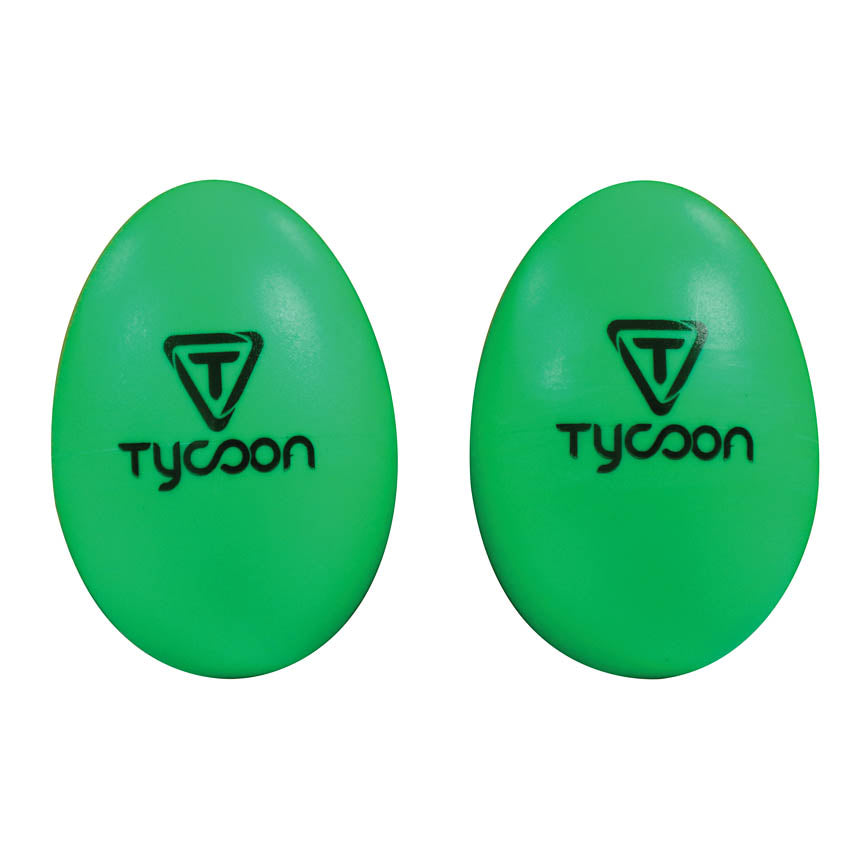 Tycoon Egg Shaker Pair Green - TEG