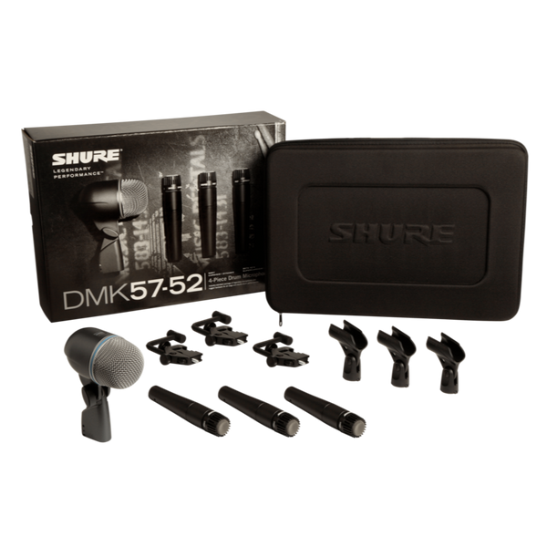 Shure Drum Microphone Kit w/3 SM57 & 1 BETA52A - DMK5752