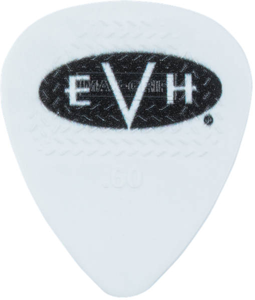 EVH Signature Picks White/Black 6 Pieces .73 - 221351803