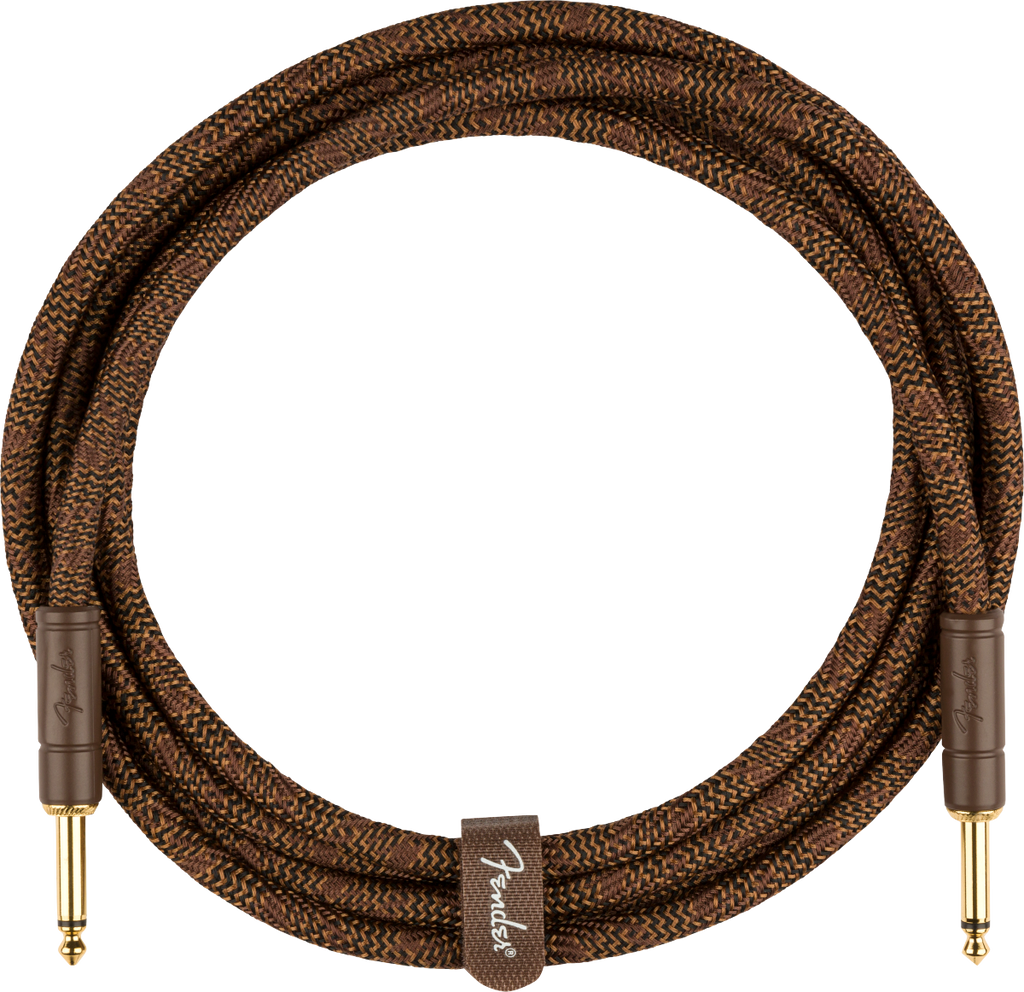 Fender Paramount 10' Acoustic Instrument Cable in Brown - 0990910007
