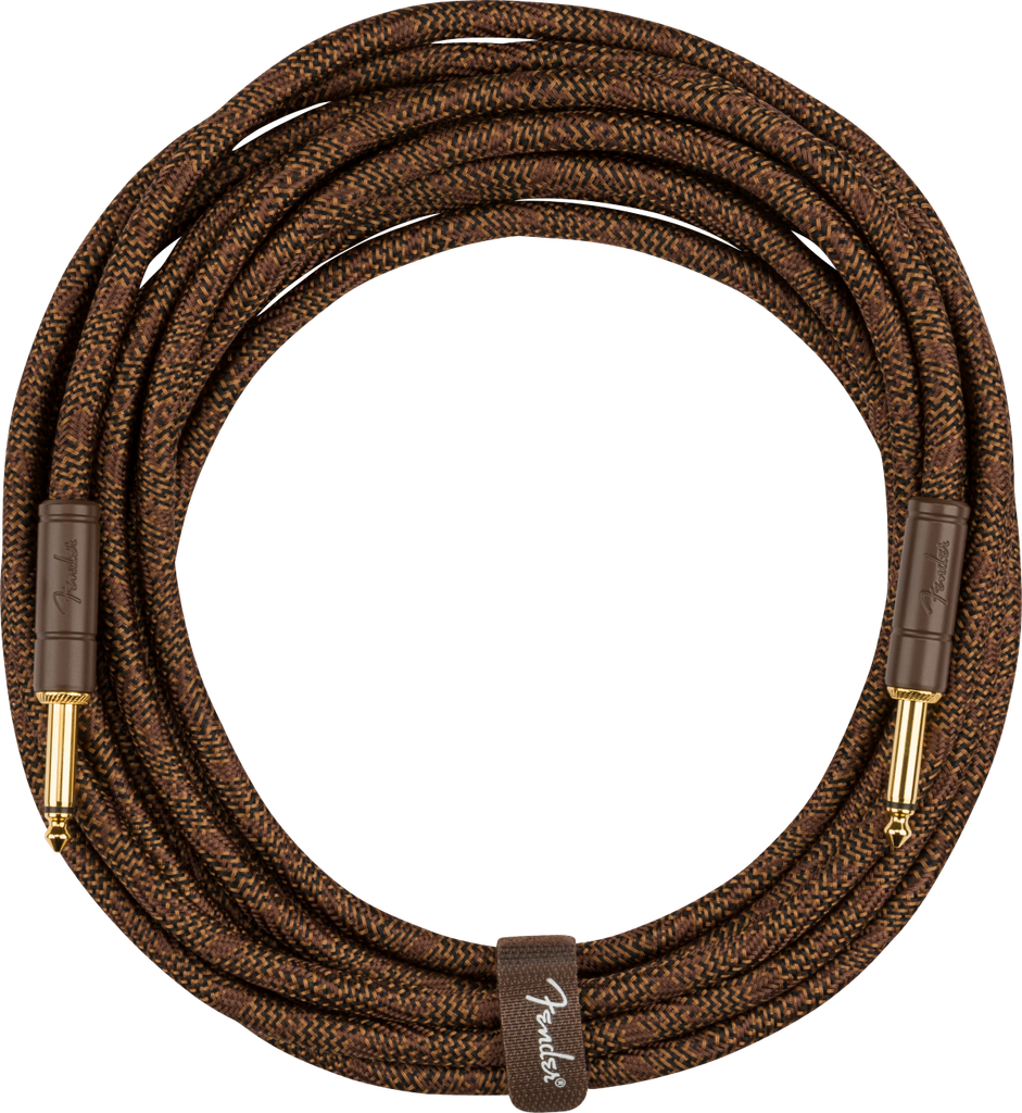 Fender Paramount 18.6' Acoustic Instrument Cable in Brown - 0990918007