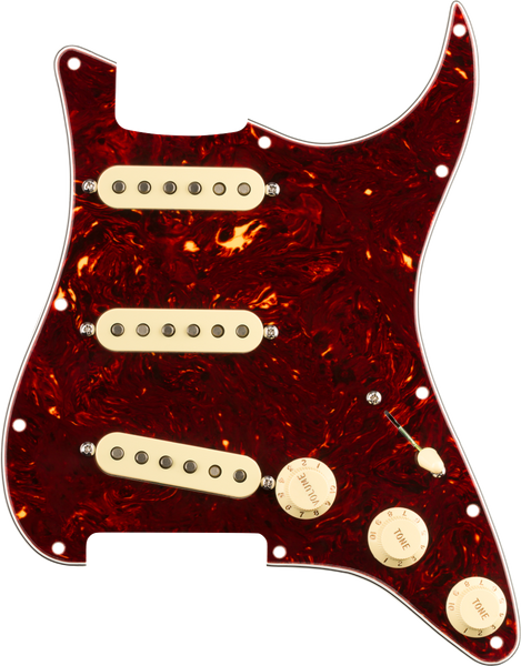 FENDER Pre-wired Stratocaster Pickguard SSS Original 57/62 4-Ply Tortoiseshell - 0992345500