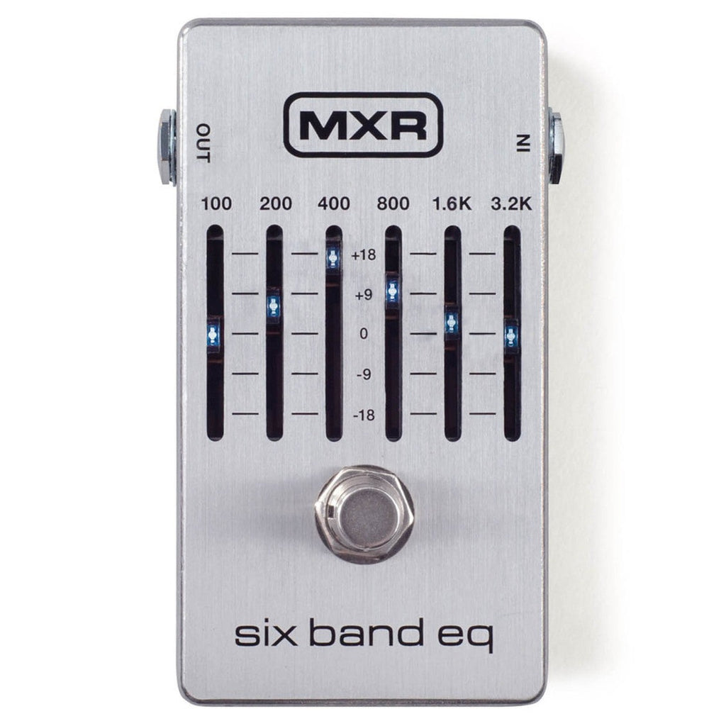 Dunlop MXR Six Band EQ Effects Pedal - M109S