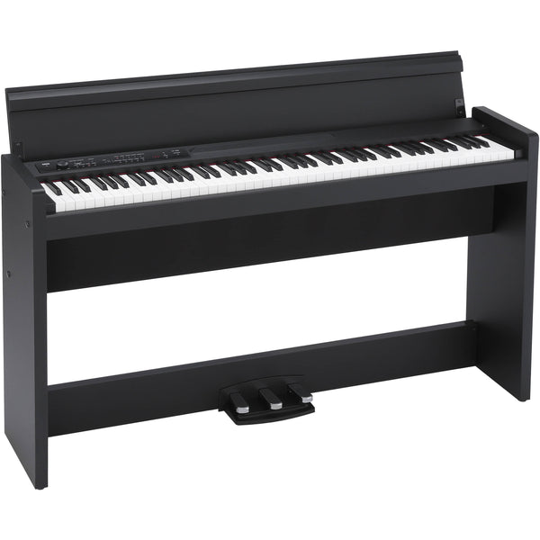 Korg 88 Key Digital Piano RH3 Action 3 pedals in Black - LP380BK | BENCH EXTRA