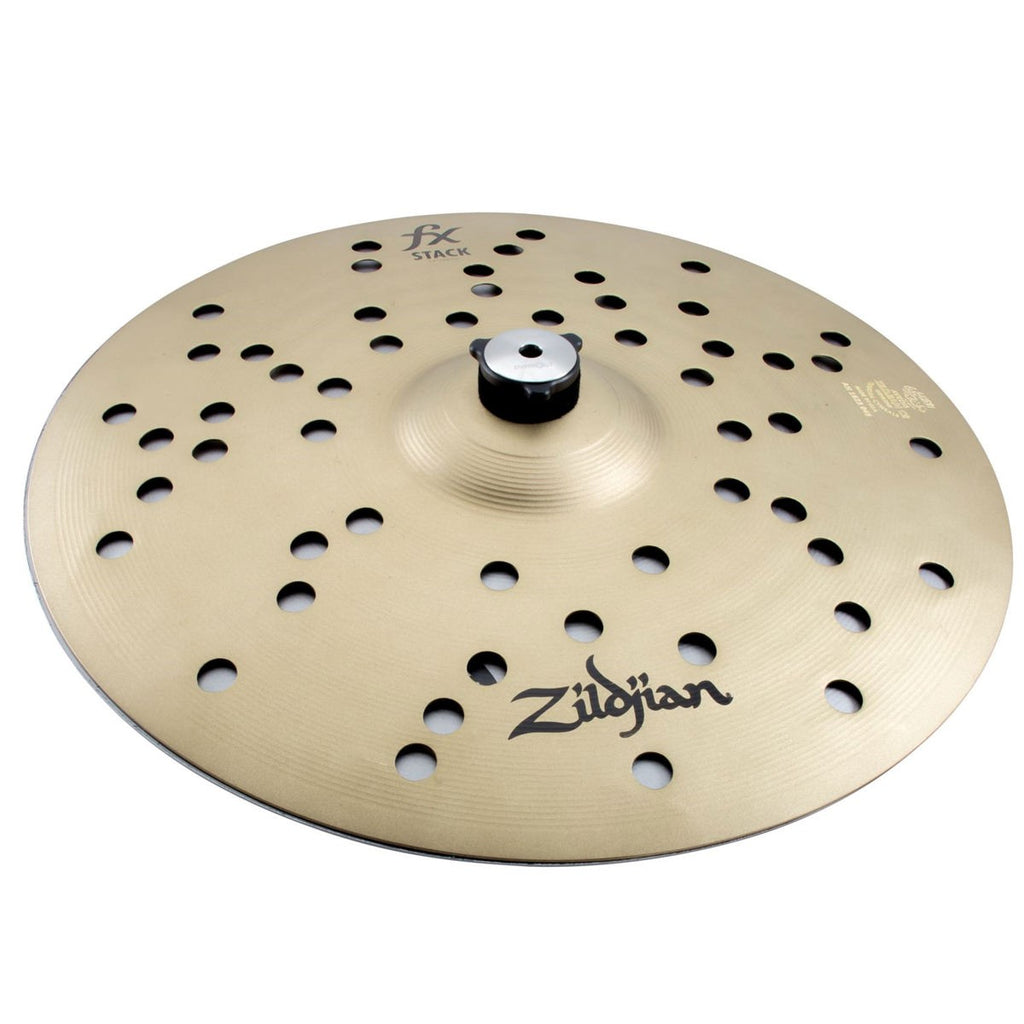 Zildjian fxs14 14 Inch fx stack hi-hat Cymbal pair w/cymbolt mount