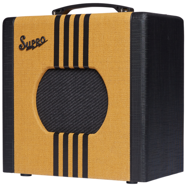 Supro Delta King 8 - Tube Guitar Amplifier 1 Watt 1x8 in Tweed & Black - 1818TB