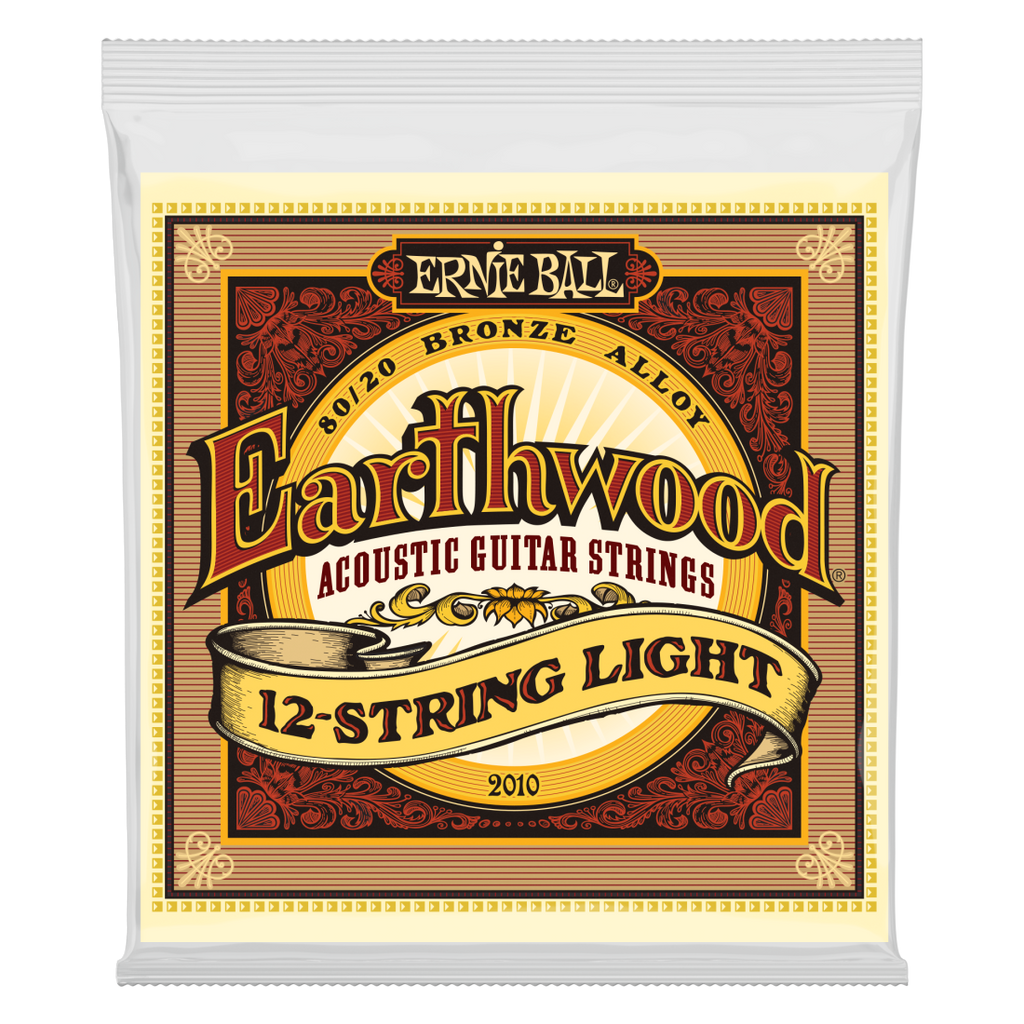 Ernie Ball Earthwood 12 String Acoustic Strings Light 009-046 - 2010EB