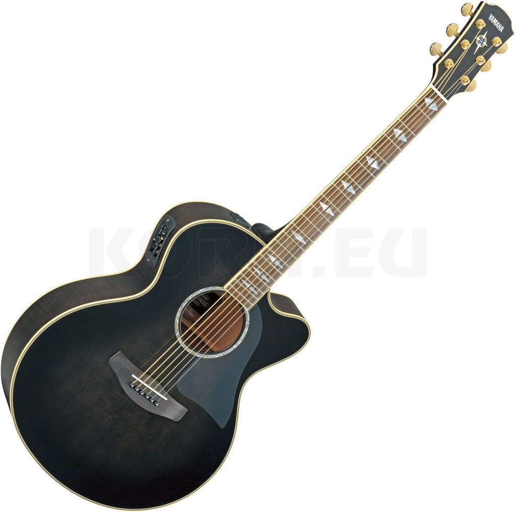 Yamaha CPX Seriees Acoustic Electric in Trans Black - CPX1000TBL