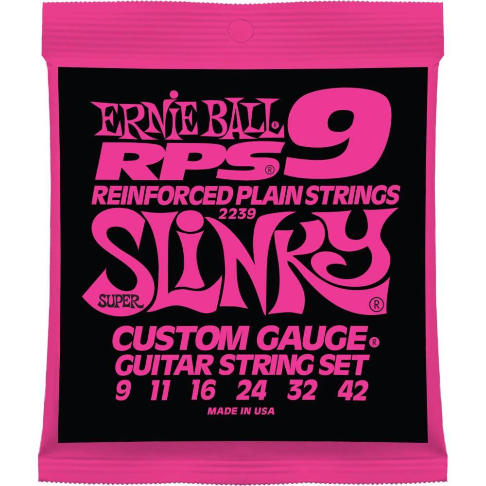 Ernie Ball Super Slinky Reinforced Electric Strings 009-042 - 2239EB