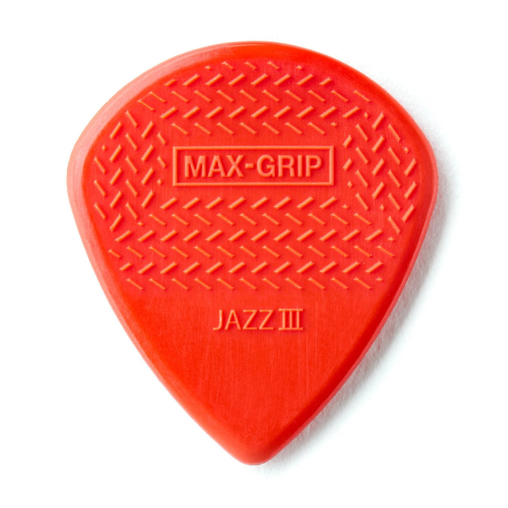 Dunlop 471P3N Max Grip Jazz III Red 1.38g Player's Pack - 6 pack