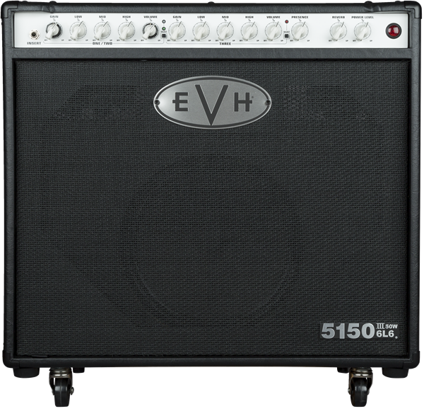 DEMO-EVH 5150III 50w 6L6 1x12 Tube Guitar Amplifier in Black 120v - DEMO22255010010