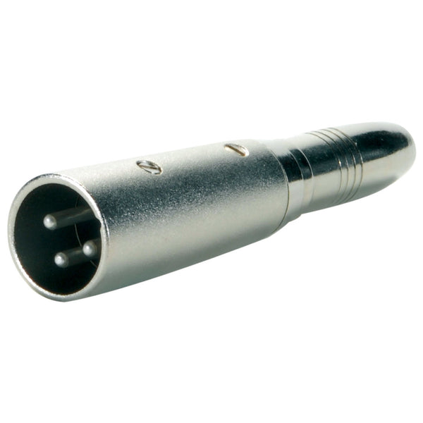 Apex AA59 XLR Male to 1/4 TRS Female Adapter
