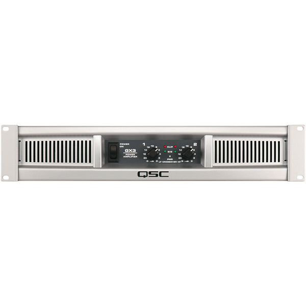 QSC GX3 2 Channel Power Amp 300 Watts per Side at 8 ohms
