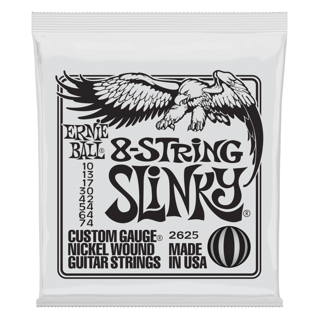 Ernie Ball 008 String Slinky Electric Strings 010-074 - 2625EB