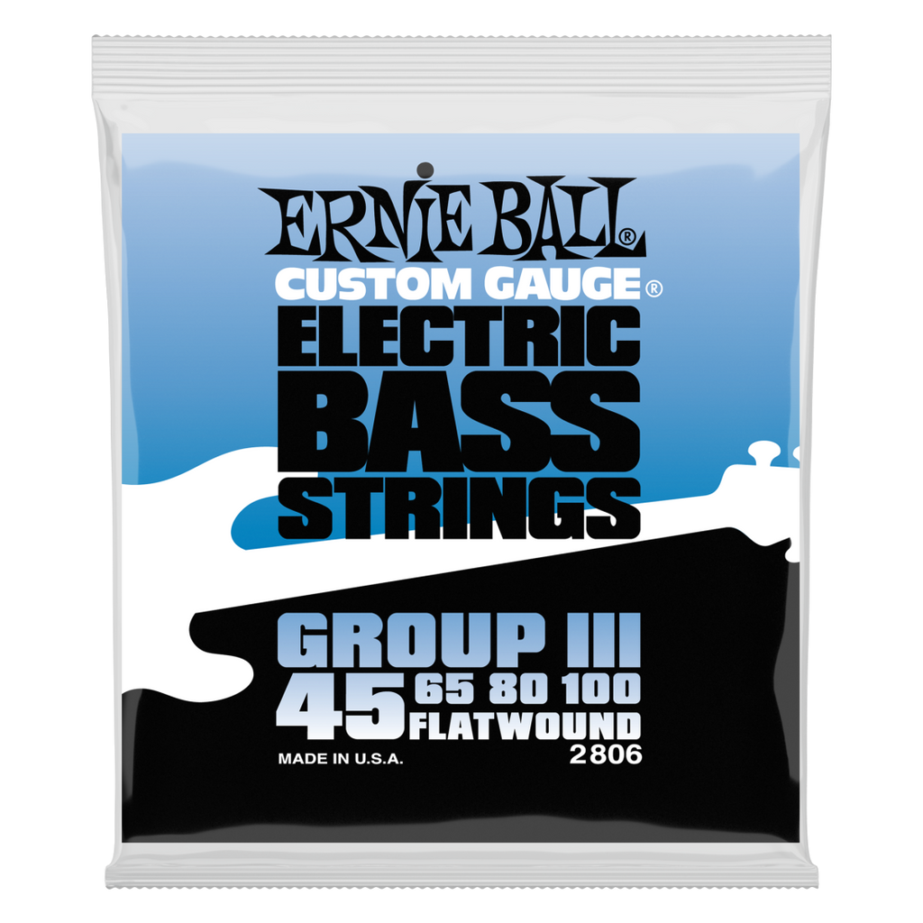 Ernie Ball EB2806 Flatwound Bass Strings 045-100 - 2806EB