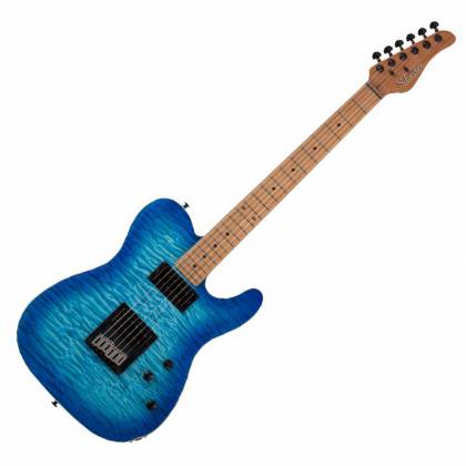 Schecter PT Electric Guitar Pro-Maple in Trans Blue Burst - 864SHC